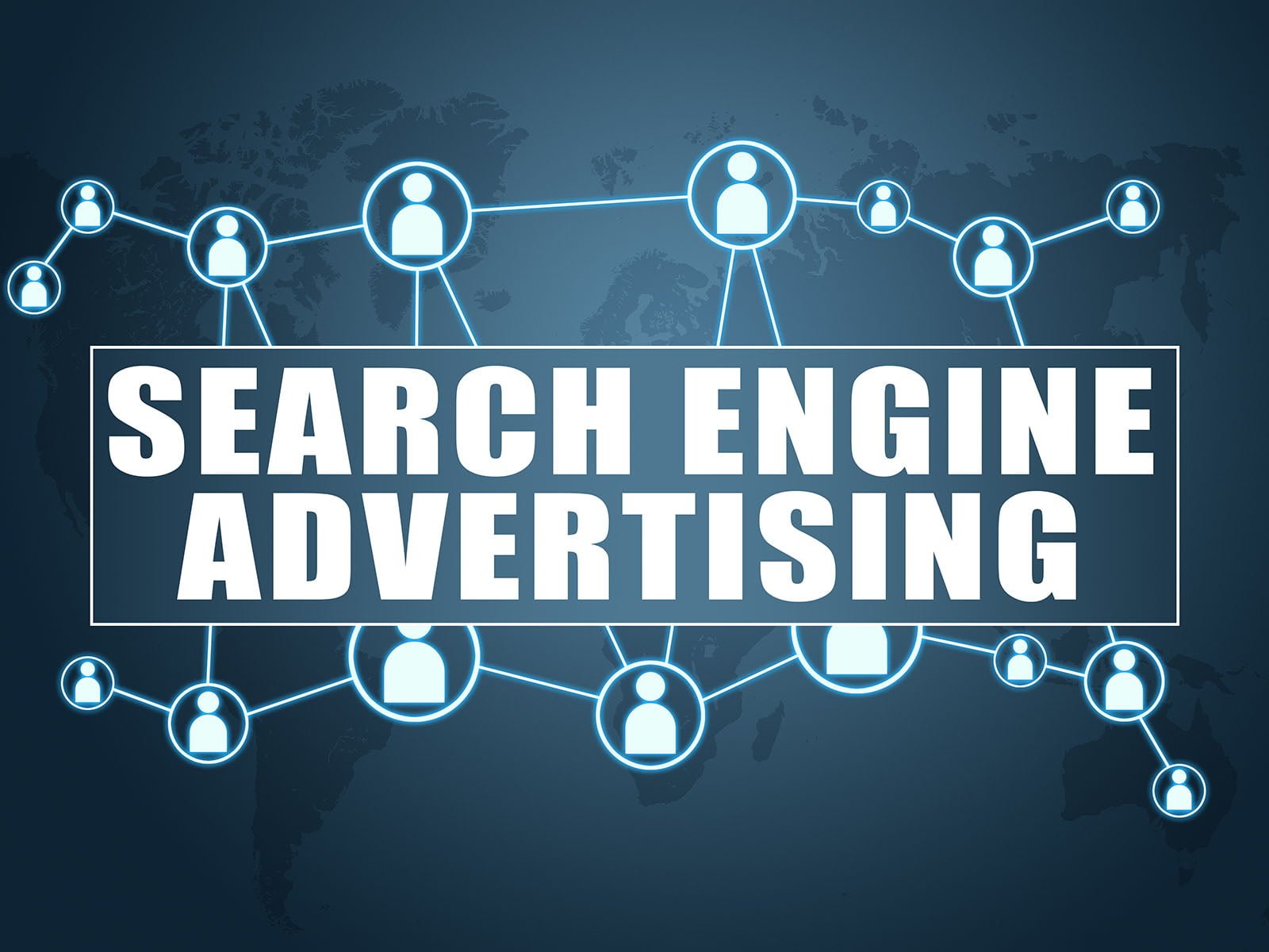 Pictogrammes représentant le SEA : Search Engine Advertising