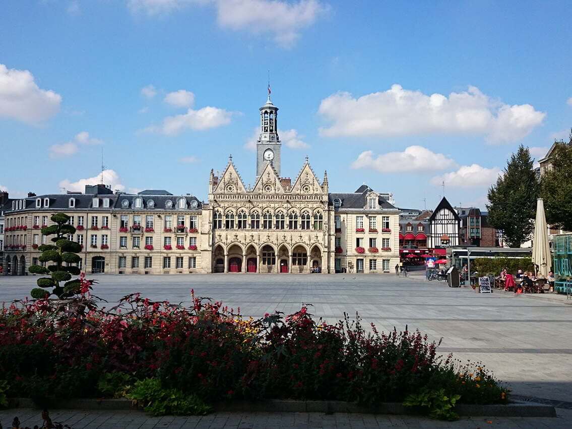 Hôtel de Ville de Saint-Quentin dans l'Aisne (Hauts-De-France)